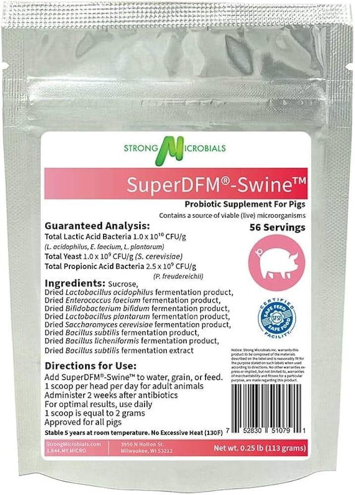 Tailored Probiotics Transform Modern Pig Farming Practices